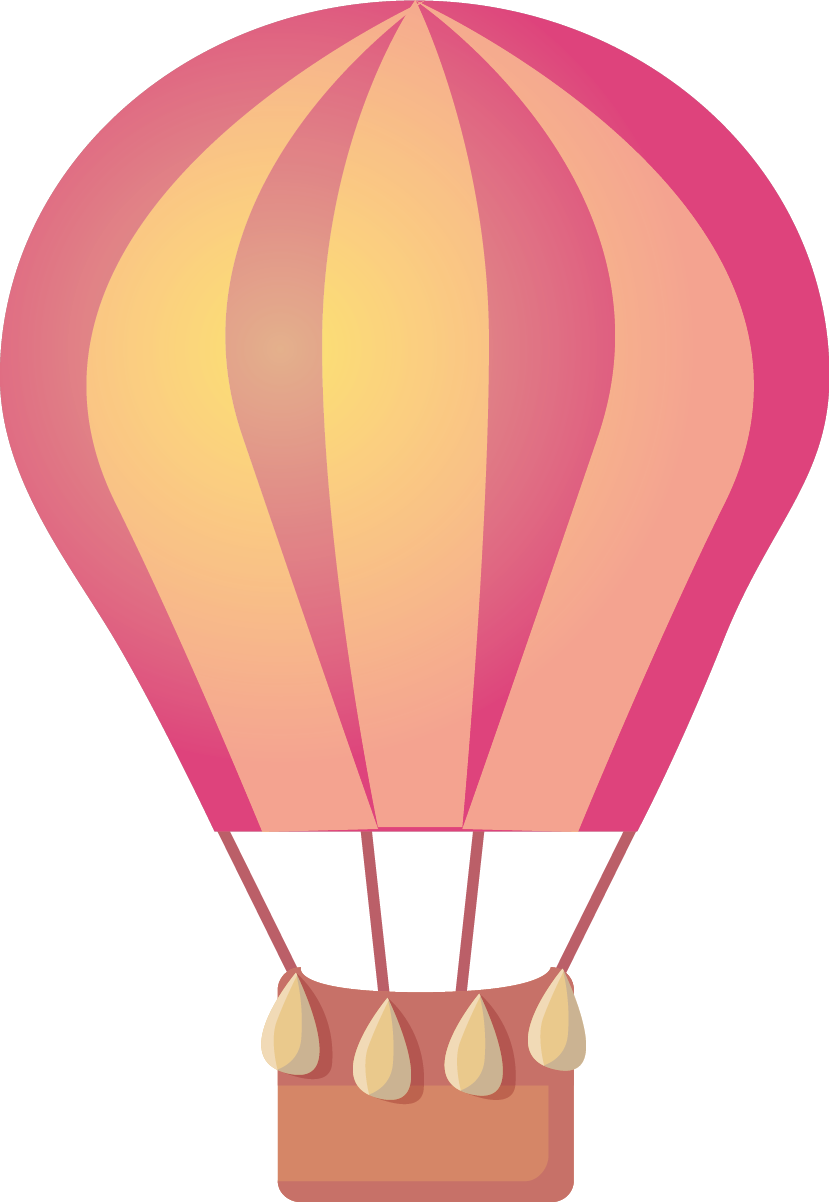 Ballon - Hot Air Balloon Clipart (829x1202), Png Download