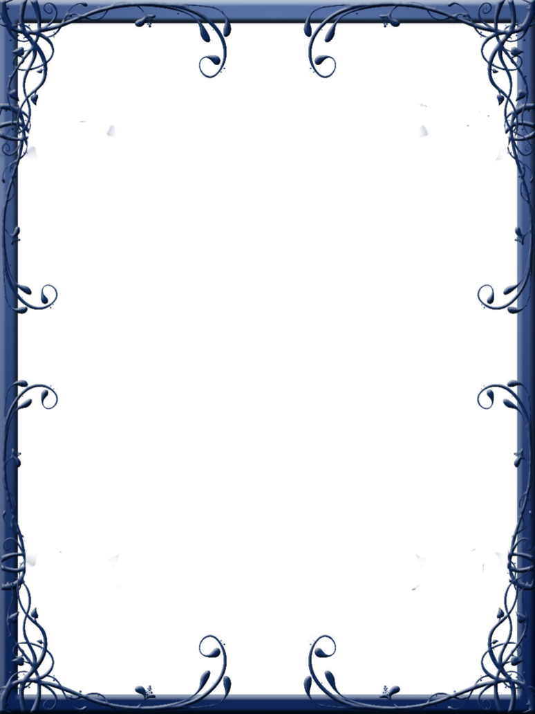 Dark Frame Png Pic - Gothic Frame Border Png Clipart (774x1032), Png Download