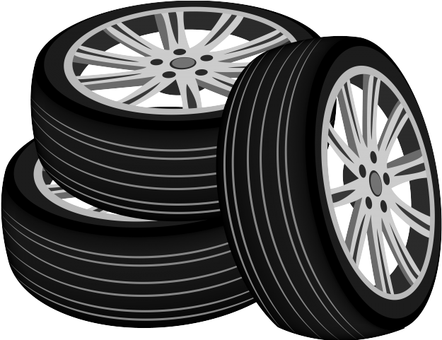 Tires Clipart Tire Burnout - Clip Art Tires - Png Download (640x480), Png Download