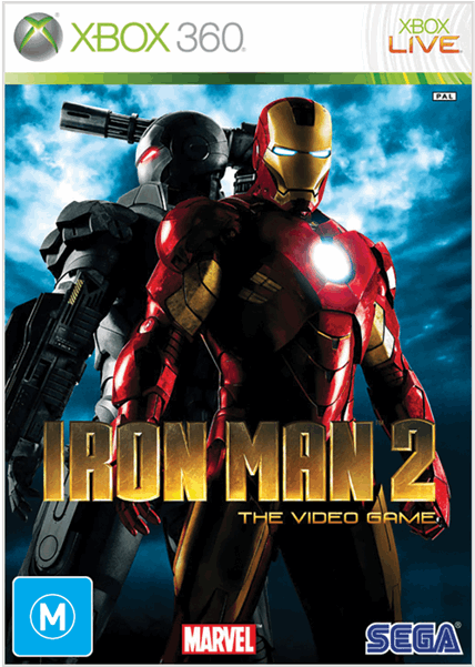 Iron Man 2 - Homem De Ferro Game Ps3 Clipart (600x600), Png Download