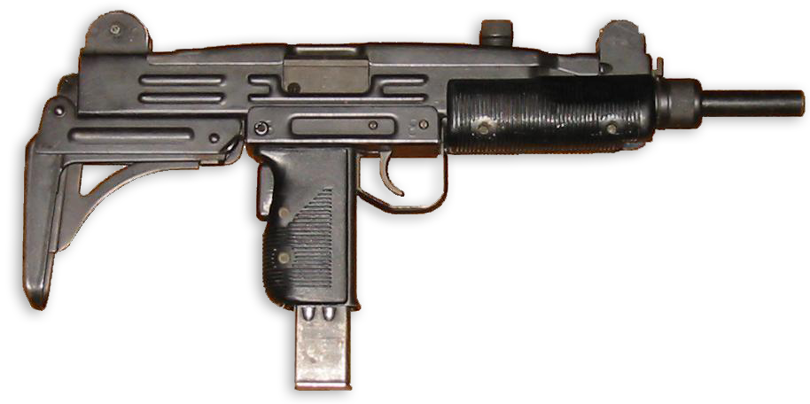 Uzi Sbr Engraving - Uzi Submachine Gun Clipart (914x456), Png Download