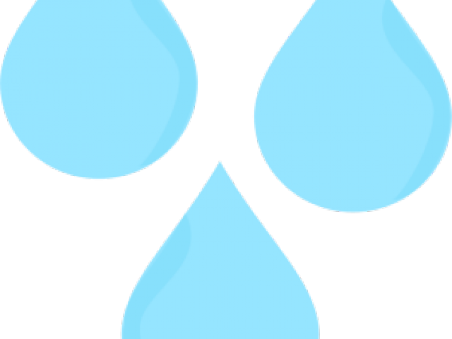 Drops Clipart Colorful Raindrop - Illustration - Png Download (640x480), Png Download