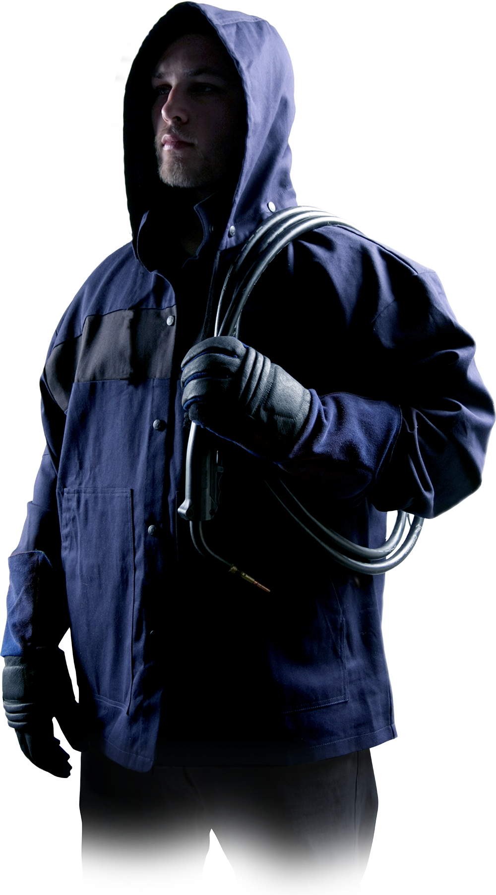 By Black Stallion® - Hoodie Clipart (1000x1806), Png Download