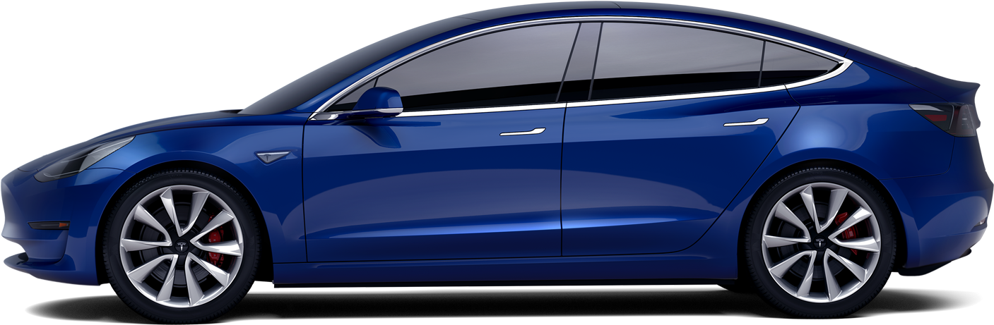 I See That Both The Model S And Model X Have The Following - Tesla Model 3 Black Color Clipart (1920x1080), Png Download