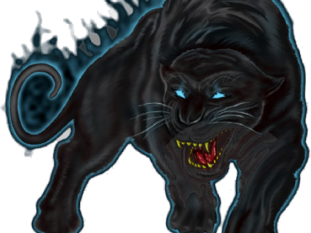 Panther Clipart (640x480), Png Download