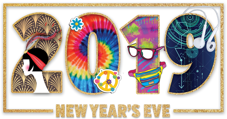 New Year's Eve Party Clipart (740x431), Png Download