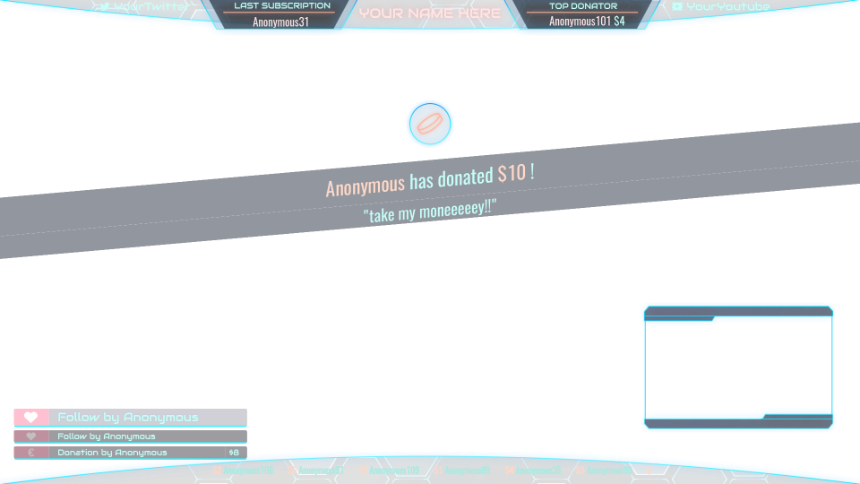 Space Battle - Twitch.tv Clipart (960x540), Png Download