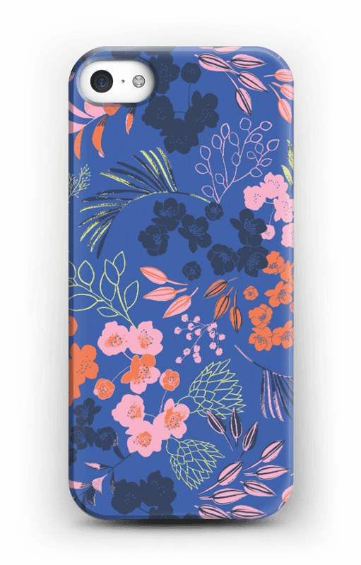 Blue Flower Bouquet Case Iphone 5/5s - Iphone Clipart (511x800), Png Download