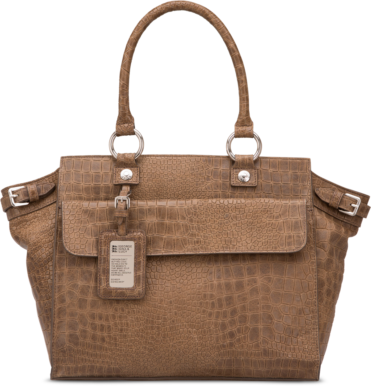 Brown Handbag Png Clip Art - Handbag Png Transparent Png (1242x1298), Png Download