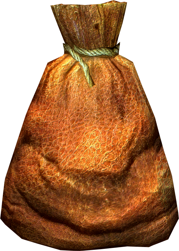 Coin Purse Png - Skyrim Coin Purse Clipart (584x816), Png Download