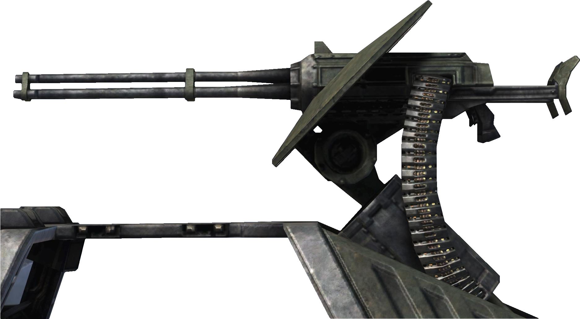 Machine Gun Clipart Turret - M41 Light Anti Aircraft Gun - Png Download (1920x1080), Png Download