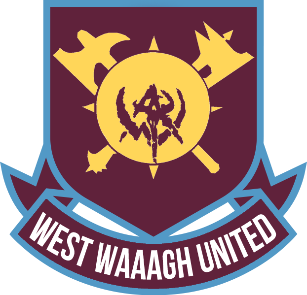 West Ham United F - West Ham United Fc Clipart (622x599), Png Download