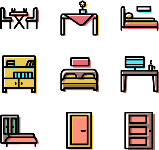 Furniture Set - Toilet Icon Clipart (600x564), Png Download