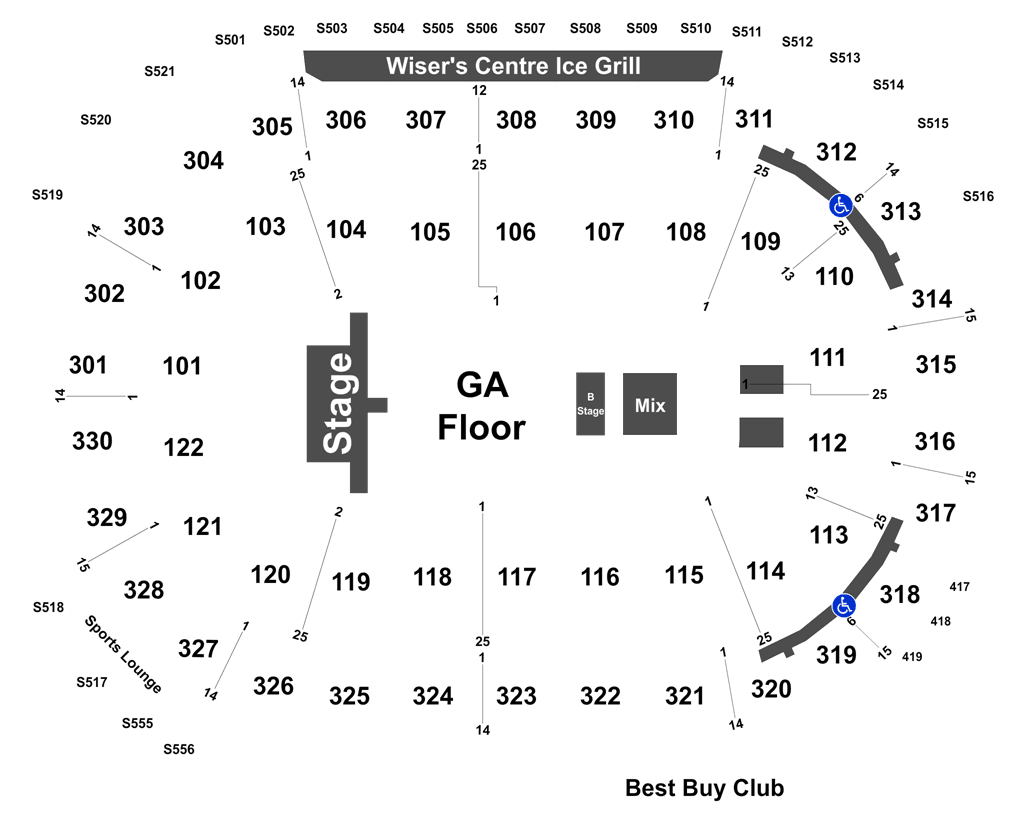 Rogers Arena Clipart (1050x838), Png Download