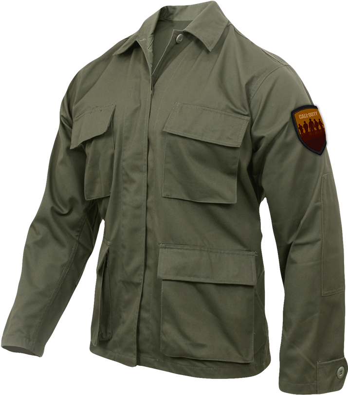 Jacket Clothes Free Png Transparent Background Images - Call Of Duty Ww2 Merchandise Clipart (960x960), Png Download