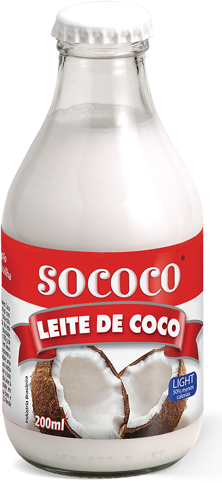 Leite De Coco Light - Leite Coco Clipart (1000x1000), Png Download