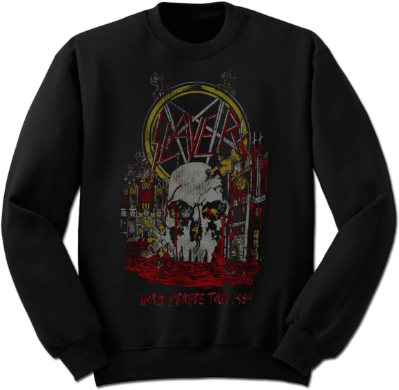 South Of Heaven 84' Vintage Crewneck Sweatshirt - Hoodies With Princess Clipart (600x600), Png Download