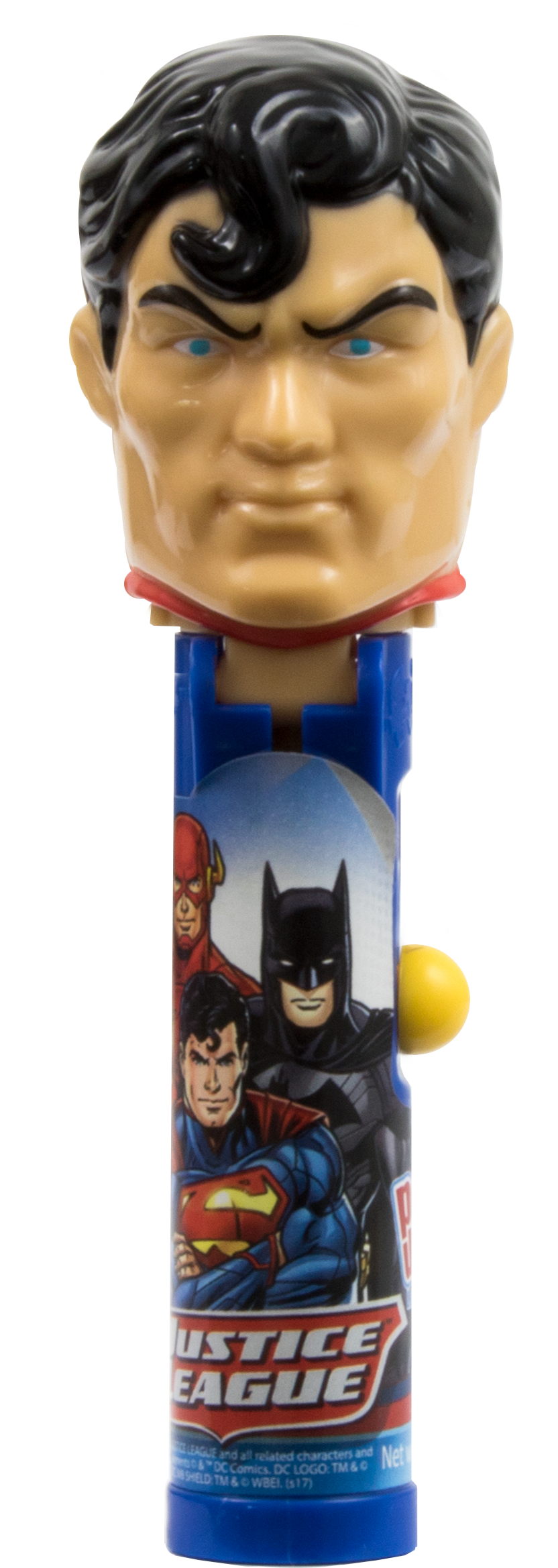 Justice League Pop Ups - Pop Ups Lollipop Justice League Clipart (1154x2598), Png Download