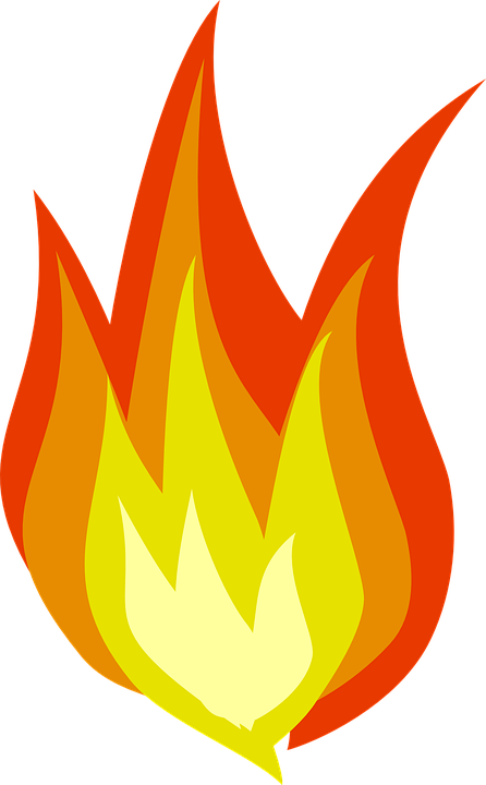 446 X 720 4 - Fire Clip Art Png Transparent Png (446x720), Png Download