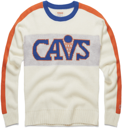Cleveland Cavs 1989 Sweater Cleveland Cavaliers Nba - Sweater Clipart (600x600), Png Download