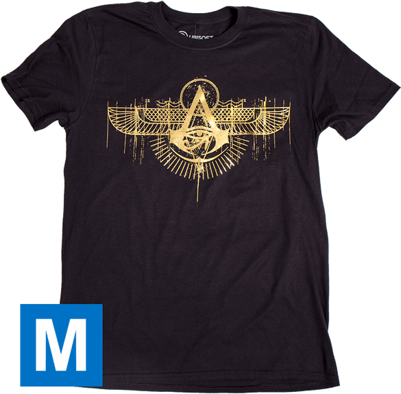Winged Logo Men's T-shirt - Active Shirt Clipart (600x600), Png Download