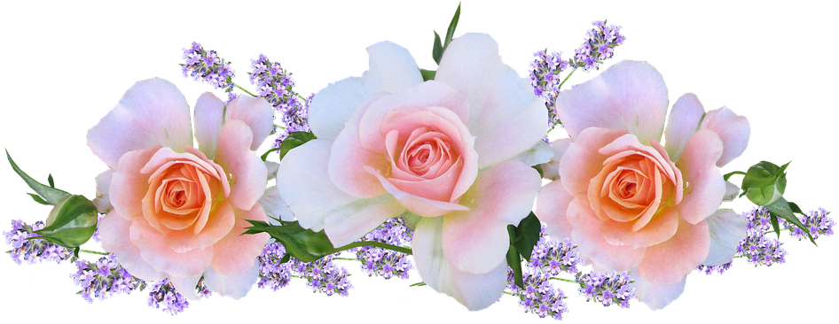 Download Roses, Pink, Arrangement, With Lavender - Arranjos De Flores ...