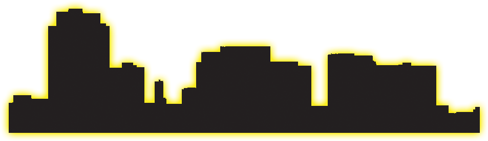 Performance Plus Events - Silhouette Clipart (956x356), Png Download