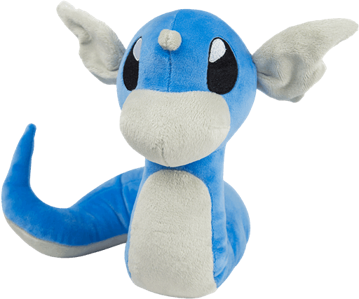 Dratini 12" Large Plush - Pokemon Dratini Plush Clipart (600x600), Png Download