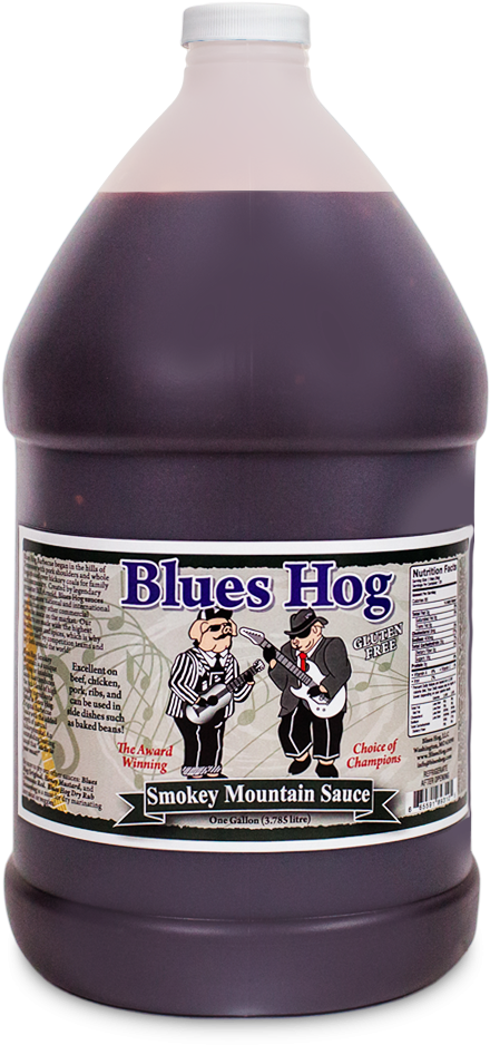 Blues Hog Smokey Mountain Bbq Sauce - Bottle Clipart (1000x1000), Png Download
