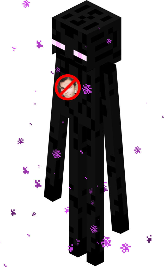 Minecraft Discourse - Minecraft Enderman Clipart (498x810), Png Download