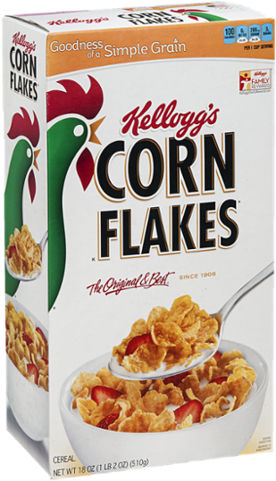Smart Savings - Kellogg's Cereal Corn Flakes Clipart (600x600), Png Download
