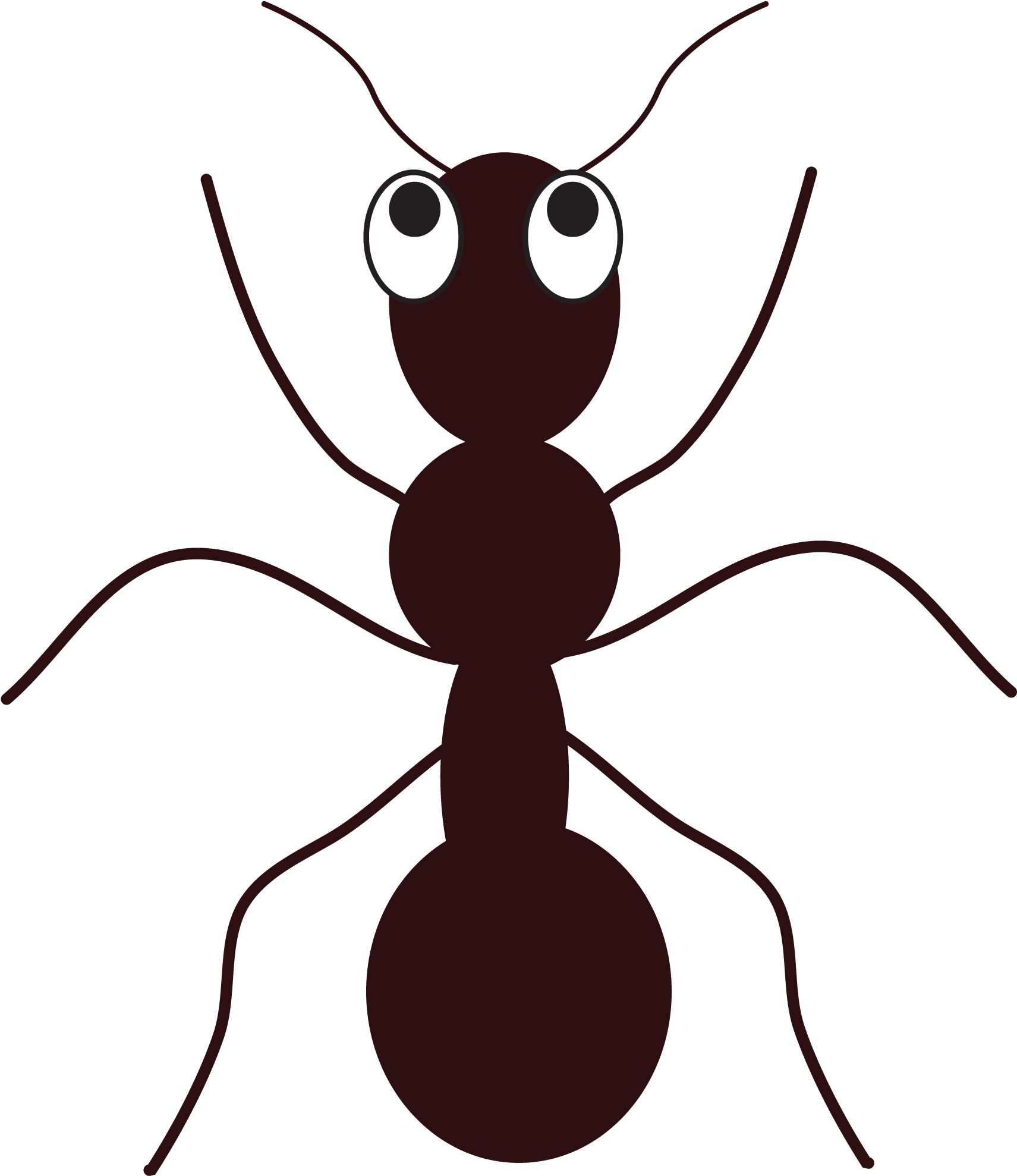Ant Clipart At Getdrawings - Free Clip Art Ant - Png Download (1860x2048), Png Download
