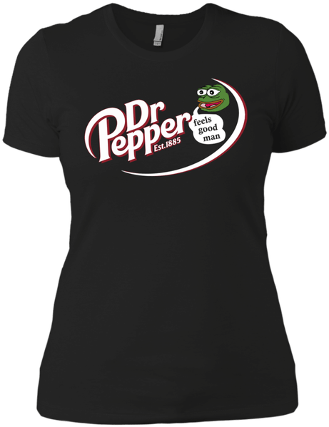 Dr Pepper Est Feels Good Man Est 1885 Shirt Ladies' - T-shirt Clipart (600x600), Png Download
