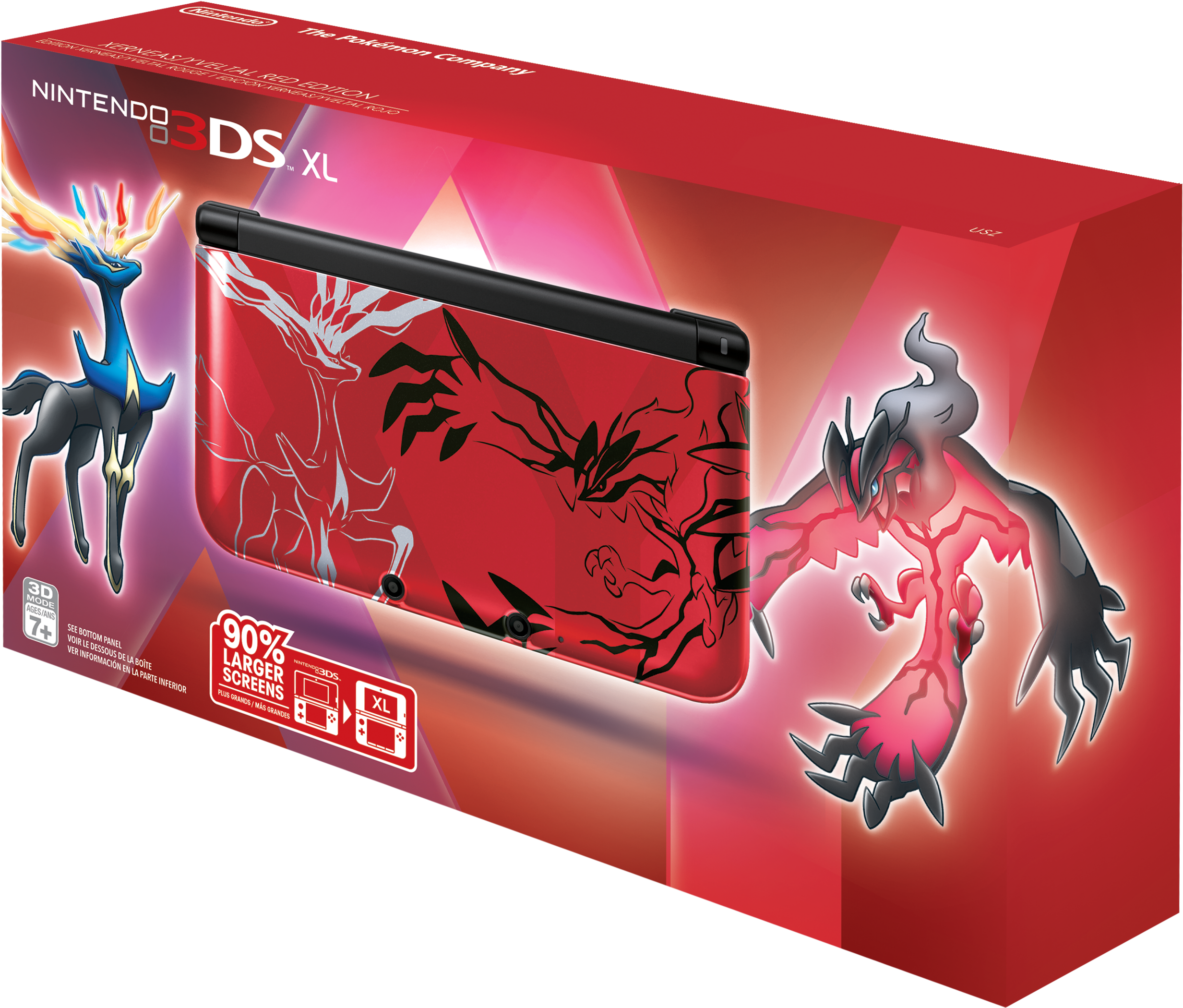 13783092410013 - Nintendo 3ds Pokemon Y Clipart (2850x2250), Png Download