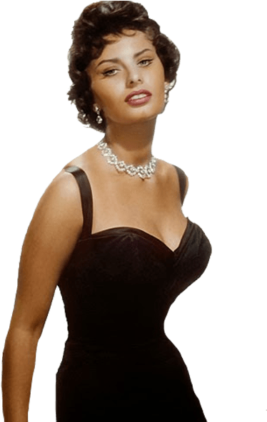 Download - Sophia Loren Clipart (750x750), Png Download