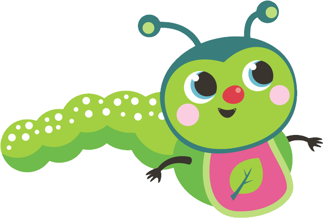 Cartoon Glow Worms Clipart (910x606), Png Download