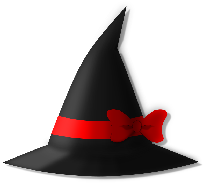 Medium Image - Witch Hat Transparent Img Clipart (800x725), Png Download