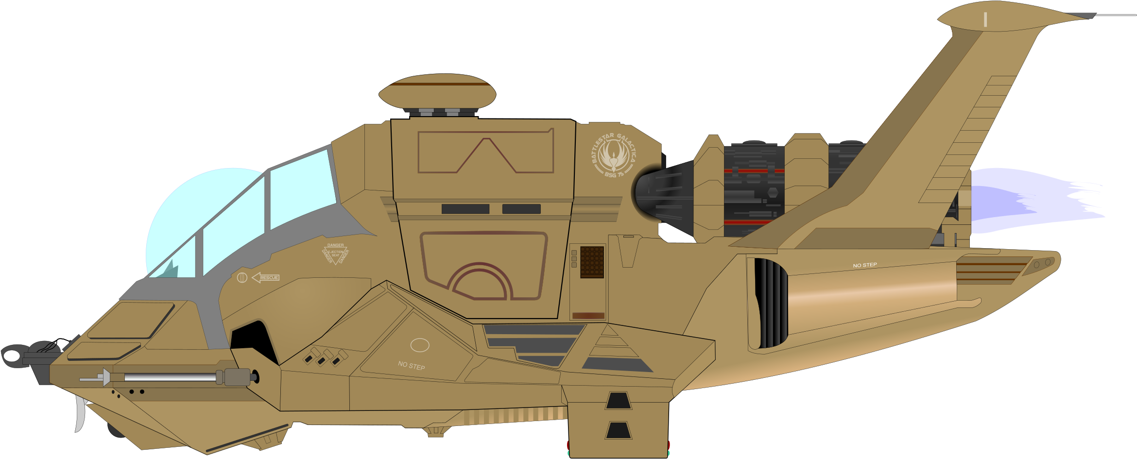 Raptor Png , Png Download - Clip Art Transparent Png (2340x945), Png Download