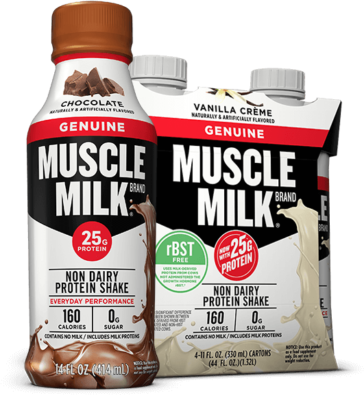Muscle Millk Genuine Rtd Cover - Muscle Milk Protein Shake Clipart (585x700), Png Download