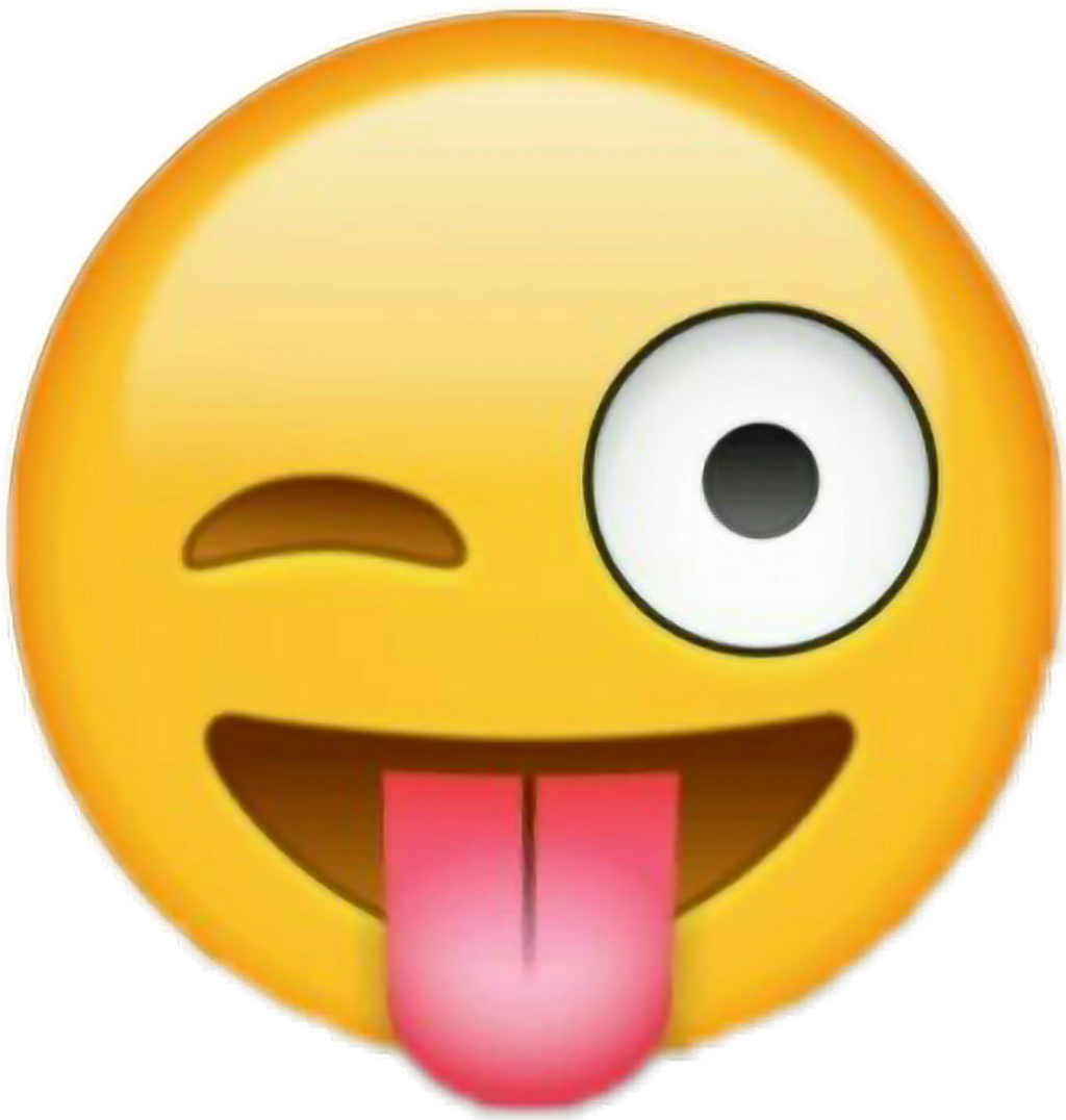 Emotions Emojis Emoji Sticker By Nearly Blackwite - Emoji Clipart - Png Download (1024x1076), Png Download