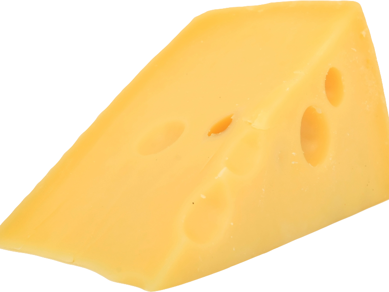 Cheese Food Isolated Object Png - Gruyère Cheese Clipart (800x600), Png Download