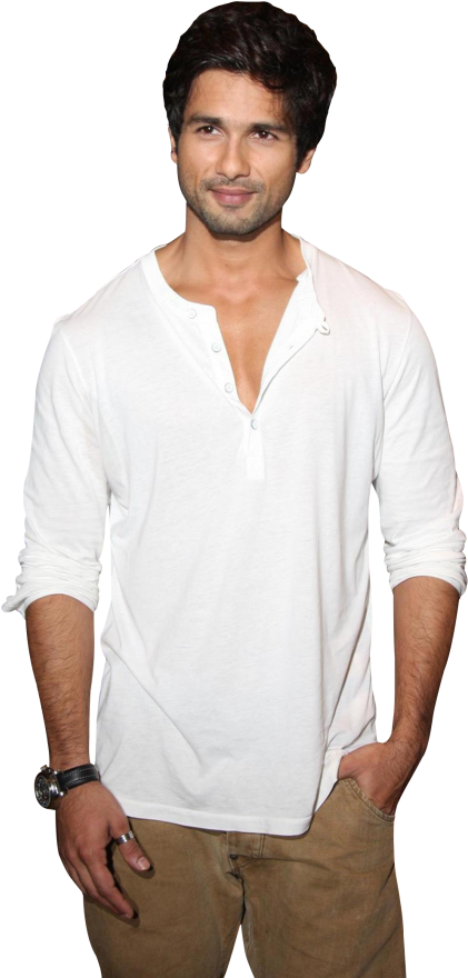 Download Shahid Kapoor Png Image - Shahid Kapoor Png Clipart (500x911), Png Download