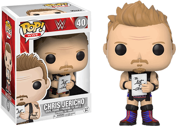 Chris Jericho Purple Costume Pop Vinyl Figure - Chris Jericho Funko Pop Clipart (600x600), Png Download
