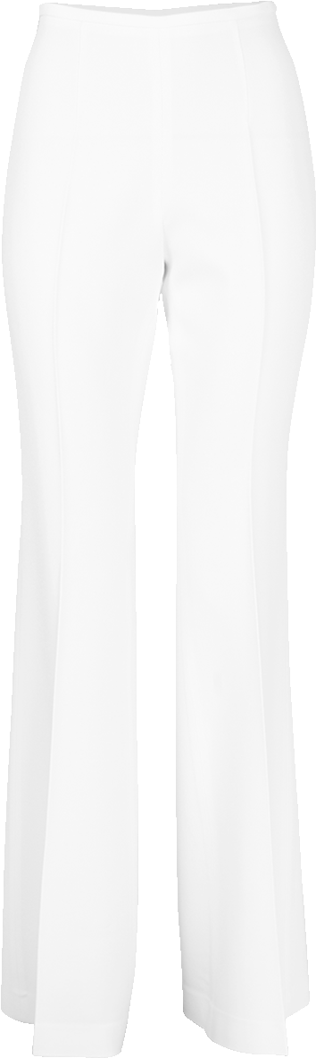 Michael Kors Side Zip Flare Pant In White - Pocket Clipart (960x1223), Png Download