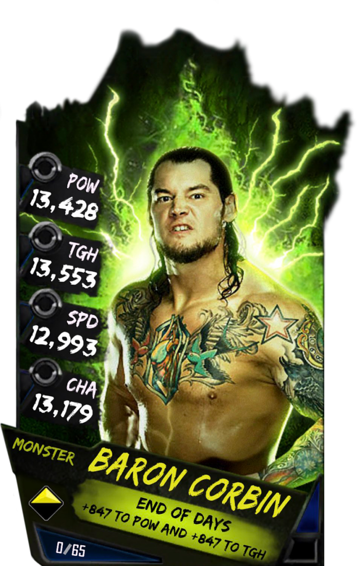 Baron Corbin Png - Wwe Supercard Velveteen Dream Clipart (733x1158), Png Download
