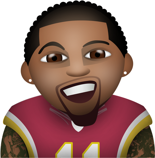 Get Your Facts Straight, Man - Black Man Emoji Clipart (658x673), Png Download