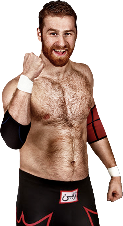 Wwe Sami Zayn Png Clipart (414x758), Png Download