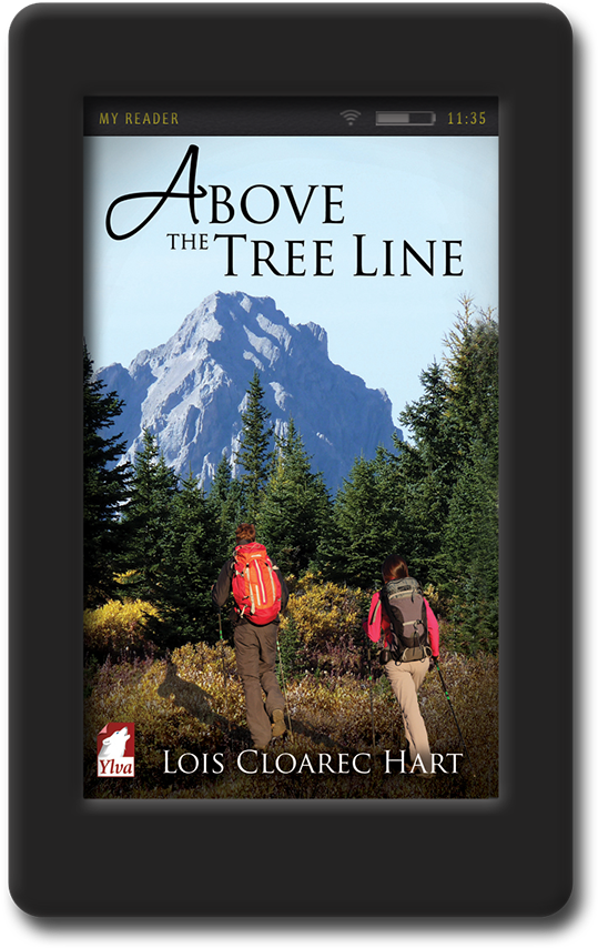 Above The Tree Line By Lois Cloarec Hart - Tablet Computer Clipart (600x900), Png Download