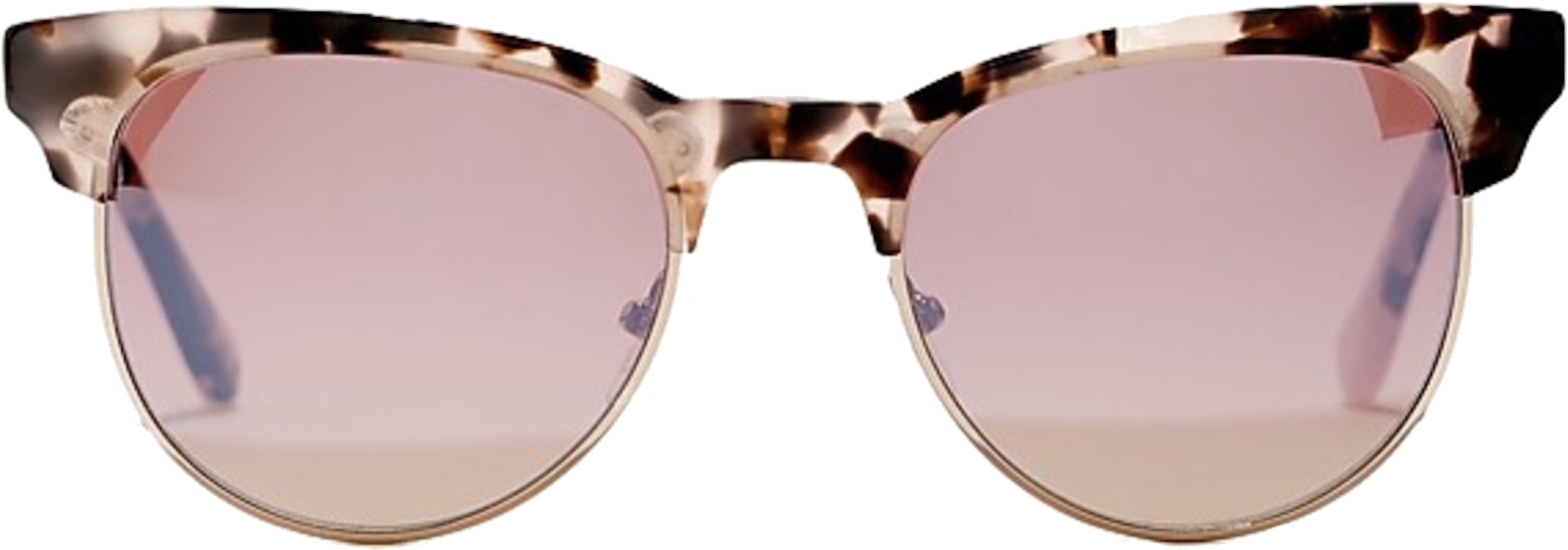 Sunglasses - Reflection Clipart (5379x2325), Png Download