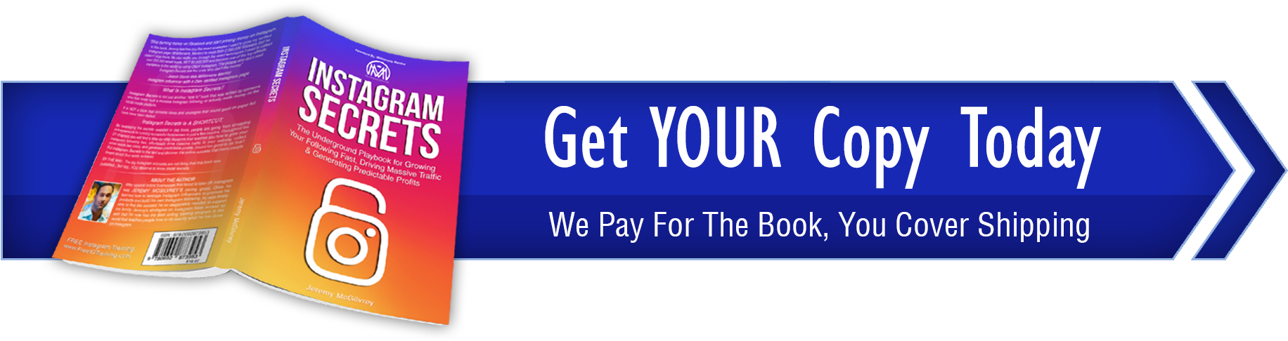 Instagram-secrets - Graphic Design Clipart (2000x500), Png Download